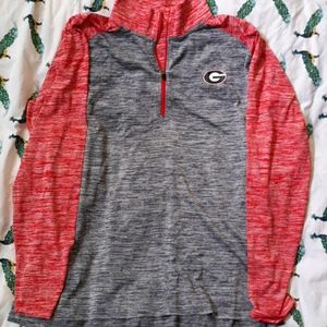 Ladies UGA half zip sports shirt